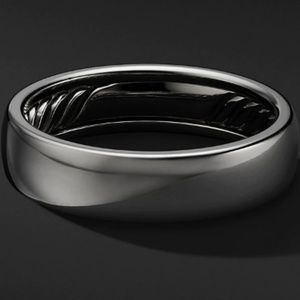 DAVID YURMAN CLASSIC BAND IN GRAY TITANIUM- SIZE 9
